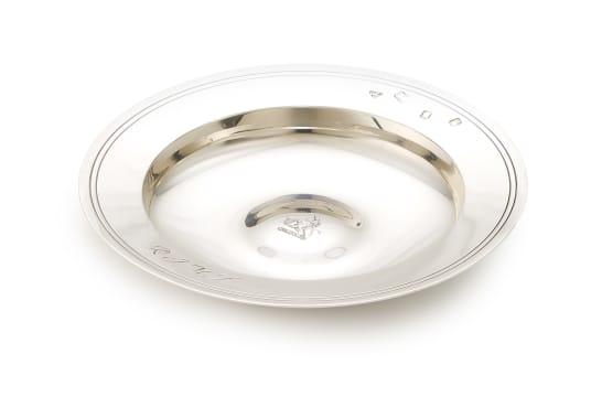 A Elizabeth II silver Armada dish, Garrards & Co, London, 1972