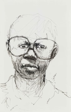 Nelson Makamo; Boy with Glasses