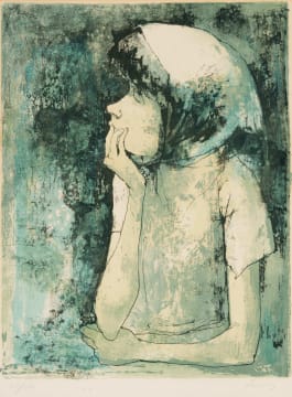 Jean Jansem; Young Girl