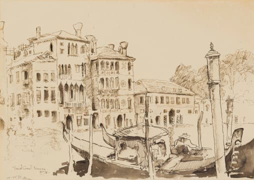 Walter Battiss; Grand Canal, Venezia
