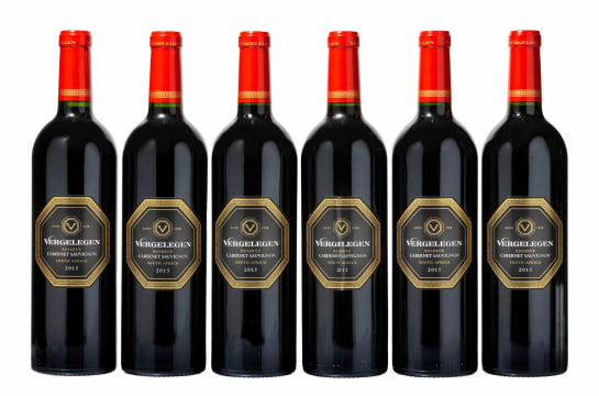Vergelegen; Cabernet Sauvignon Reserve; 2015; 6 (1 x 6); 750ml