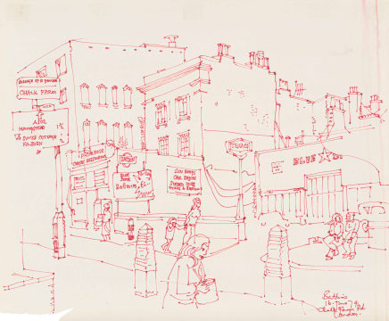 Walter Battiss; Chalk Farm Rd, London