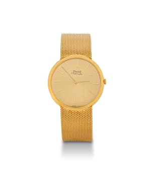 Piaget; 18k yellow gold Piaget Automatic, c. 1960, Ref 12601