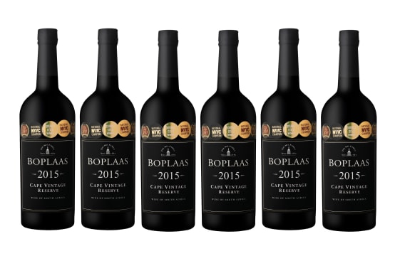 Boplaas; Cape Vintage Reserve; 2015; 6 (1 x 6); 750ml