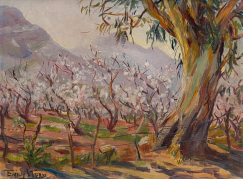 Emily Isabel Fern; Pear Blossoms