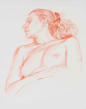 John Meyer; Sleeping Nude