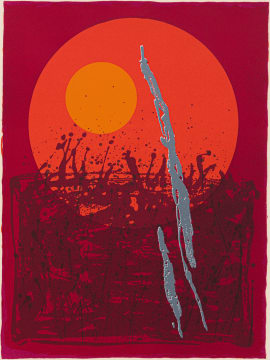 Fred Schimmel; Abstract Sunset