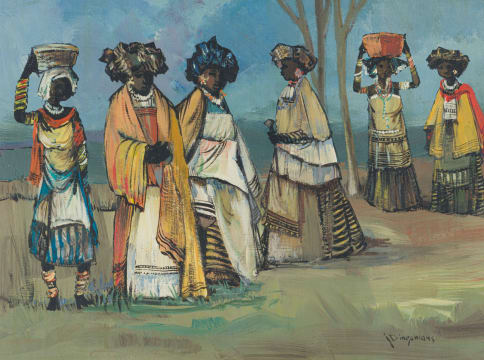 Jan Dingemans; Xhosa Women