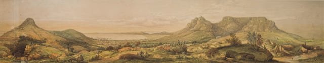Thomas Bowler; Panorama of Cape Town and Surrounding Scenery