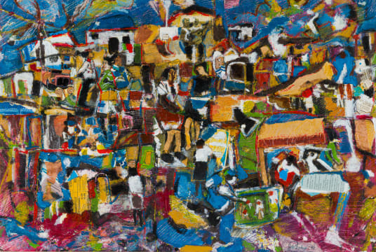 Vincent Baloyi; Township Scene