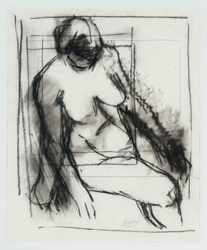 Ruth Levy; Seated Nude