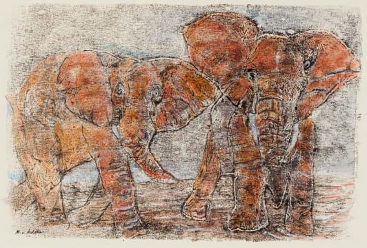 Monika von Moltke; Elephants
