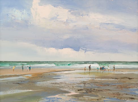 Christopher Tugwell; Figures on a Beach