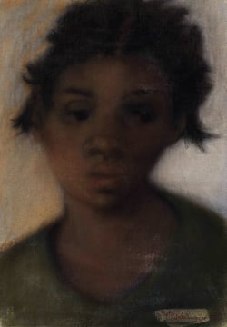 Pieter van der Westhuizen; Portrait of a Young Boy