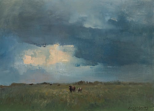 Errol Boyley; Horses under a Cloudy Sky