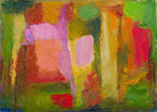 Lettie Gardiner; Abstract with Pink