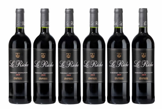 Le Riche; Cabernet Sauvignon; 2019; 6 (1 x 6); 750ml