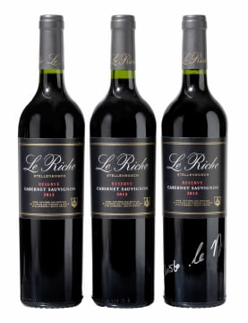 Le Riche; Reserve Cabernet Sauvignon; 2013; 3 (1 x 3); 750ml