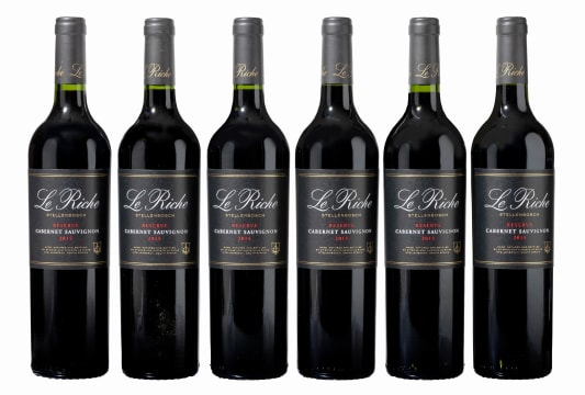 Le Riche; Reserve Cabernet Sauvignon; 2015; 6 (1 x 6); 750ml