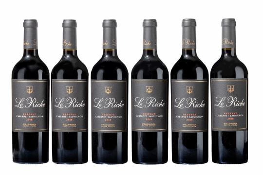 Le Riche; Reserve Cabernet Sauvignon; 2018; 6 (1 x 6); 750ml