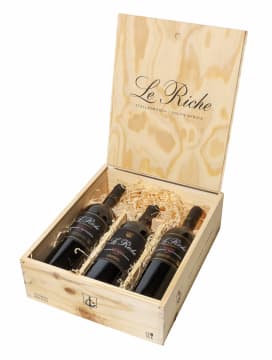 Le Riche; Reserve Cabernet Sauvignon; 2015, 2017, 2019; 3 (1 x 3); 750ml
