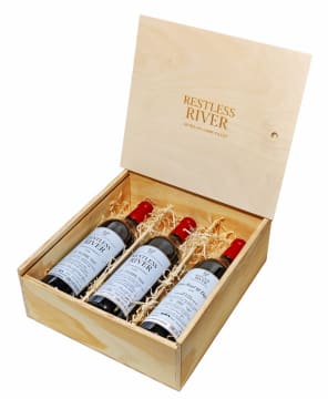 Restless River; Main Road & Dignity Cabernet Sauvignon; 2014 - 2016; 3 (1 x 3); 750ml