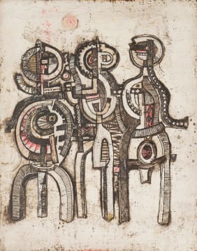 Dirk Meerkotter; Drie Figure (Three Figures)