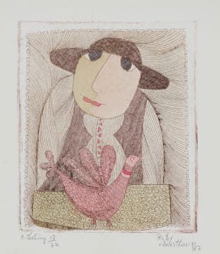 Pieter van der Westhuizen; Woman with Bird