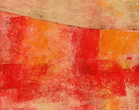 Olivia Watson; Abstract in Red