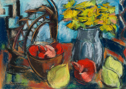Marlene von Dürckheim; Blomme, Vrugte en Gemsbok (Flowers, Fruits and Oryx)