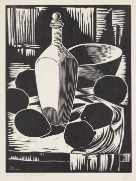 David Botha; Still Life with Bottle