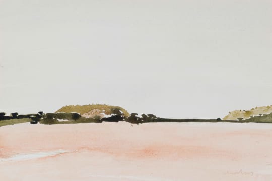 Nico Roos; Landscape with Distant Hills