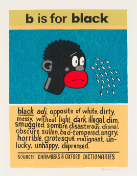 Anton Kannemeyer; B is for Black