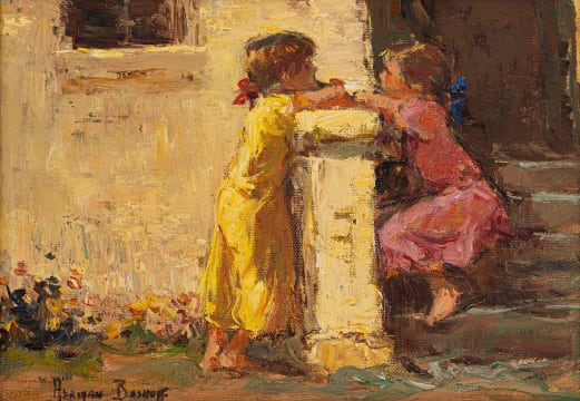 Adriaan Boshoff; Young Girls Playing