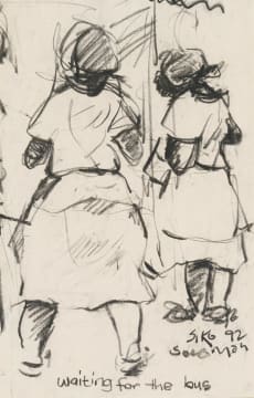 Solomon Siko; Waiting for the Bus