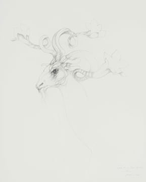 Judith Mason; A Page from an Engen Bestiary - Ram