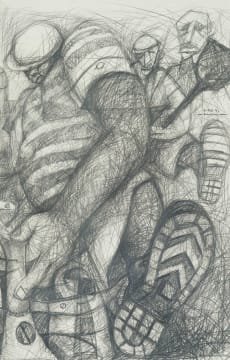 Solomon Siko; A Group of Men