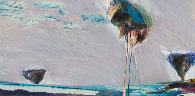 Andrew Verster; Grey Coastal Landscape