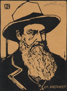 Jacob Hendrik Pierneef; Portret van 'n Voortrekker (Portrait of a Voortrekker) (Nilant 136)