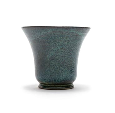 Globe Potteries; Flared vase