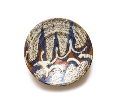 Steve Shapiro; Plate with decorative pattern