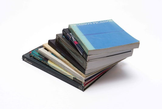 Various Authors; A Collection of Books on Picasso, eight
