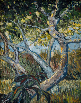 Robert Brooks; Composition with a Tree