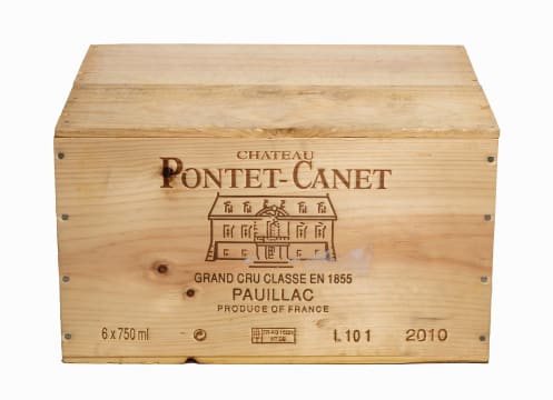 Pontet-Canet; Pauillac; 2010; 6 (1 x 6); 750ml