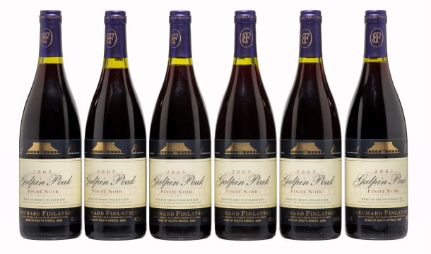 Bouchard Finlayson; Galpin Peak Pinot Noir; 2005; 6 (1 x 6); 750ml