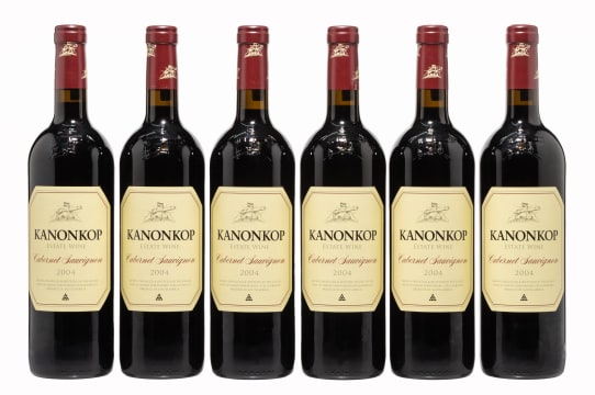 Kanonkop; Cabernet Sauvignon; 2004; 6 (1 x 6); 750ml