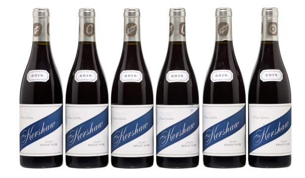 Kershaw Wines; Clonal Selection Elgin Pinot Noir; 2018; 6 (1 x 6); 750ml