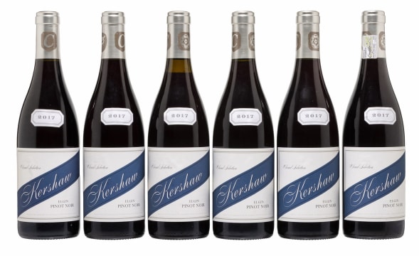 Kershaw Wines; Clonal Selection Elgin Pinot Noir; 2017; 6 (1 x 6); 750ml