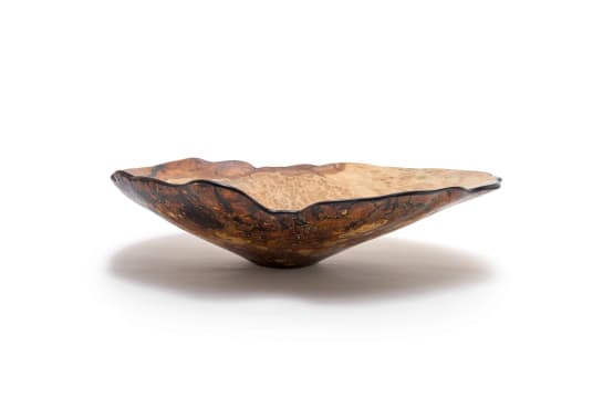 Rodney Band; English burr oak bowl