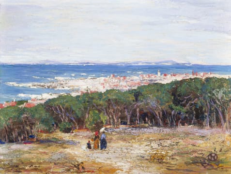 Nita Spilhaus; View from Fresnaye over The Monastry (sic)